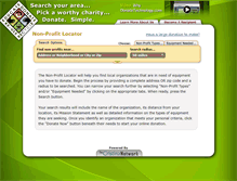 Tablet Screenshot of donatetechnology.com
